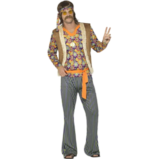 60-talls Funky Hippie Kostyme
