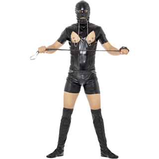 Bondage Gimp Skinn Kostyme