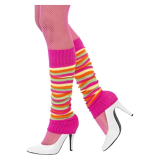 Stripete Leggvarmere Rosa