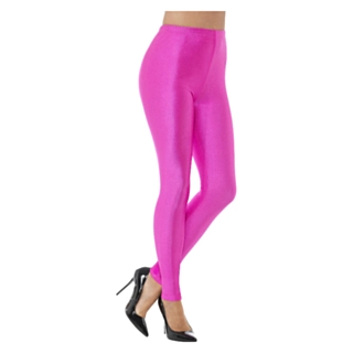 80-talls Disko Leggings Neonrosa