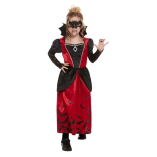 Gotisk Vampyrinne Barnekostyme