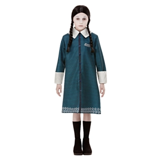 The Addams Family® Wednesday Barnekostyme Blå