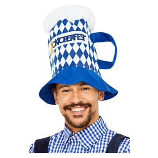 Oktoberfest Ølhatt Blå