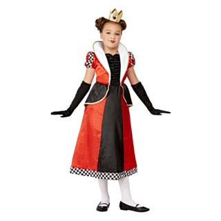 Hjertedronningen Alice I Eventyrland Barnekostyme
