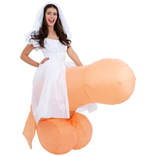 Carry Me Oppblåsbart Penis Kostyme