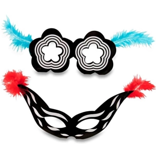Fastelavns Øyemasker