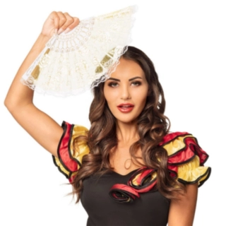 Flamenco Vifte Hvit