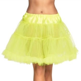 Petticoat Skjørt Neongul