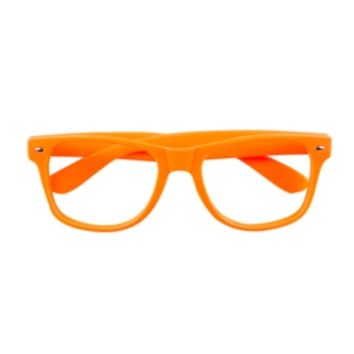 Neonbriller Oransje