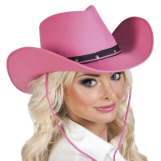 Cowboy Hatt Rosa