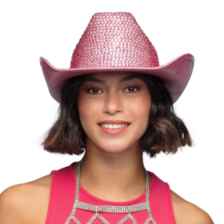 Cowboyhatt Glimmer Lyserosa