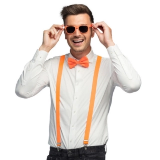 Neon Party Outfit Oransje