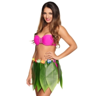 Hawaii Palmeblad Skjørt