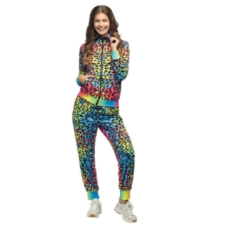 Leopard Art Babe UV Treningsdress Kostyme