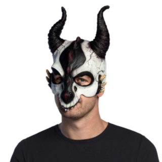 Drage Skjelett Maske