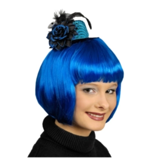 Mini Paljett Hatt Turkis