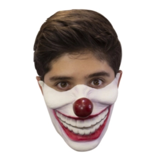 Smilende Klovn Halvmaske