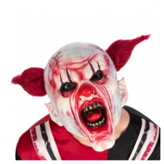 Skummel Horror Klovn Maske