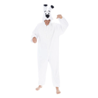 Asterix® Idefix Onesie Kostyme Hvit