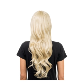 Jenna Lang Parykk med Pannelugg Blond