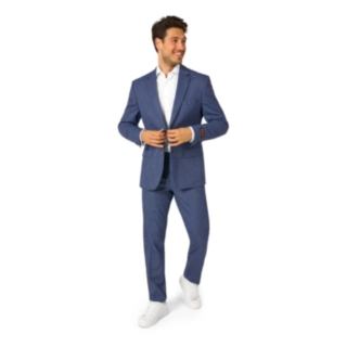 OppoSuits Daily® Navy Check Dress