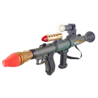 Bazooka Lekevåpen med Lys & Lyd