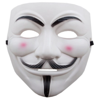 Guy Fawkes Anonymous Maske