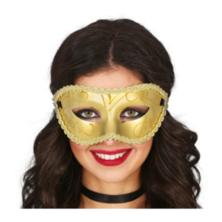 Maskerade Øyemaske Gull