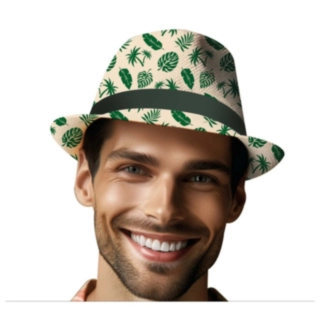 Tropiske Blader Sommerhatt