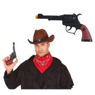 Cowboy Lekepistol Svart