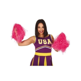 Pom Poms Rosa