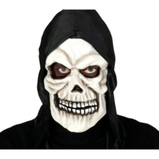 Dødningehode Maske med Hette