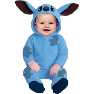 Blå Alien Babykostyme