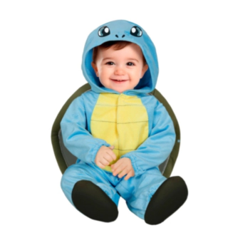 Skilpadde Babykostyme Blå