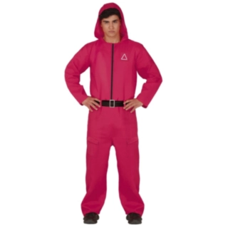 Gamer Spillvakt Kostyme Rosa