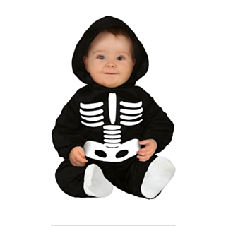 Mini Skjelett Barnekostyme