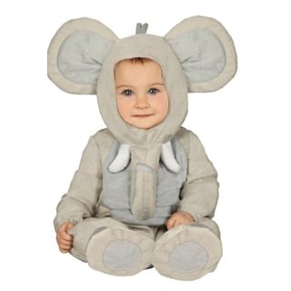 Elefant Baby Barnekostyme