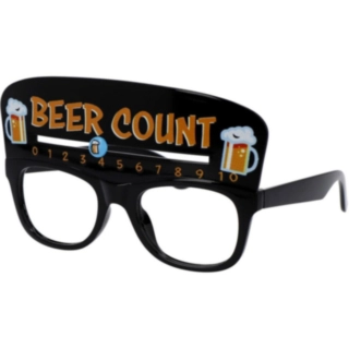 Beer Count Festbriller Svart