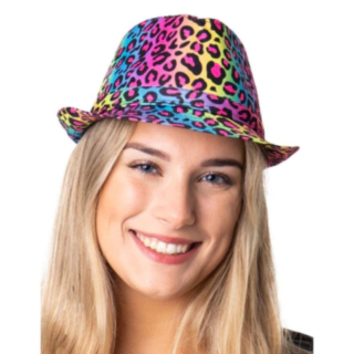 Leopardmønster Regnbue Hatt