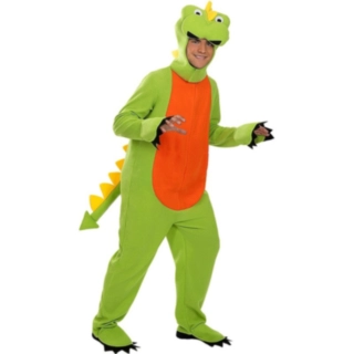 Dinosaur Kostyme Grønn
