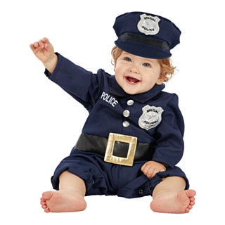 Politibetjent Babykostyme