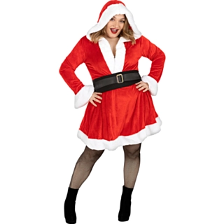 Mrs. Claus Kostyme Deluxe