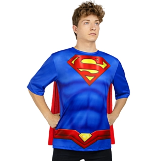 Superman® T-Skjorte & Kappe Kostyme