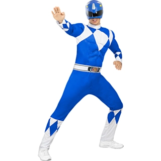 Power Rangers® Kostyme Blå