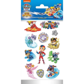 Paw Patrol® Mighty Pups Midlertidige Tatoveringer
