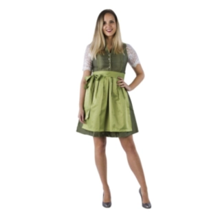 Dirndl Amelia Olivengrønn