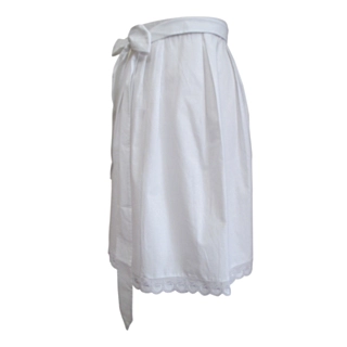 Dirndl Forkle Hvit
