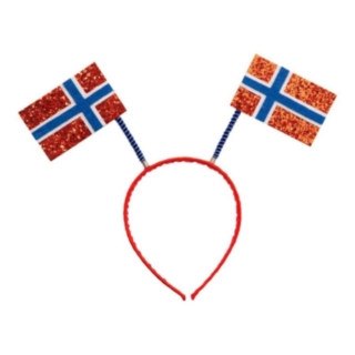 Norge Flagg Hårbøyle