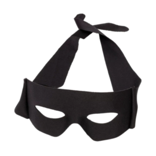 Øyemaske Svart
