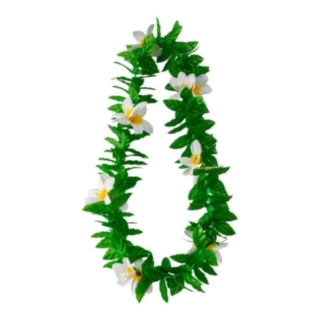 Tropisk Hawaiikrans Grønn og Hvit